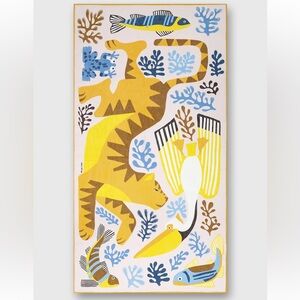 Inoui Editions Splash anima print Scarf